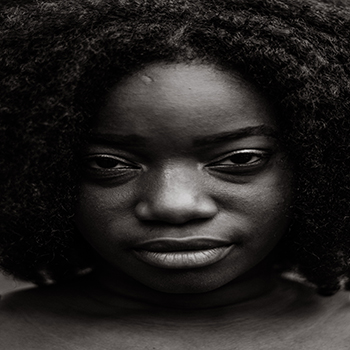 portrait image of a black woman