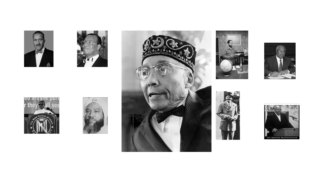 various offshoots of the Lost-Found Nation of Islam