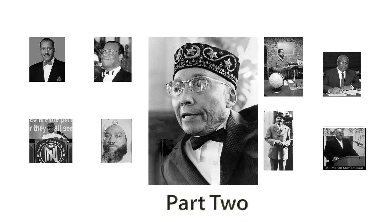 various offshoots of the Lost-Found Nation of Islam