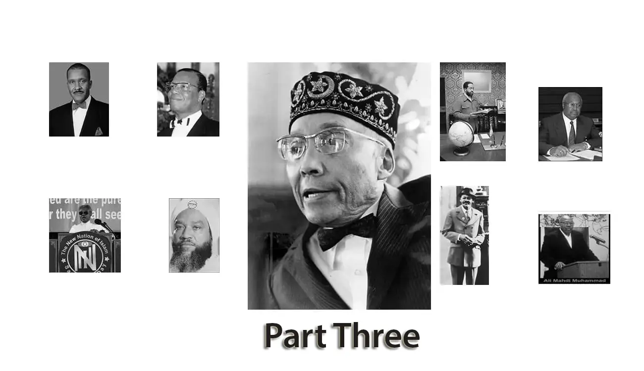 various offshoots of the Lost-Found Nation of Islam part three