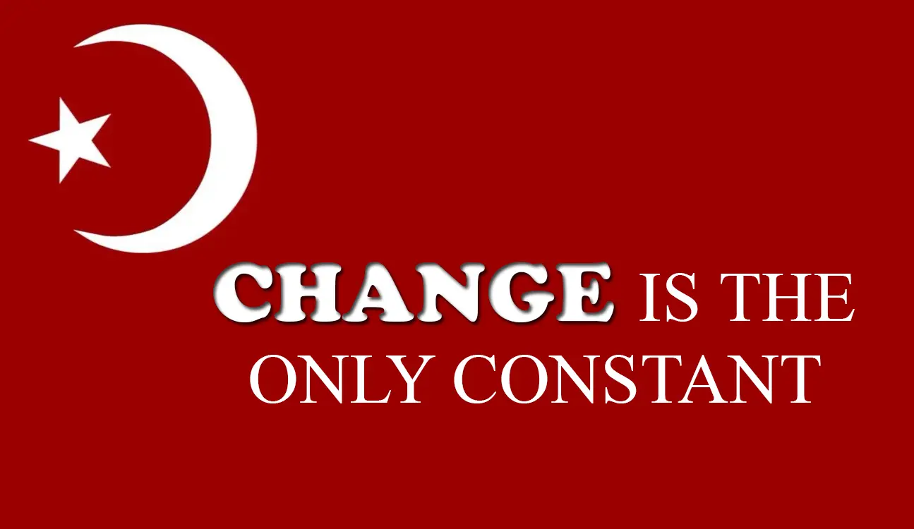 Change is the only Constant